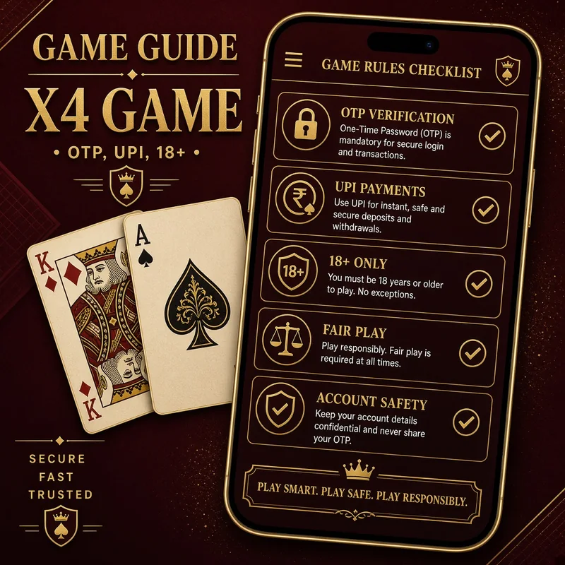 X4 Game X4 Game before you play notes